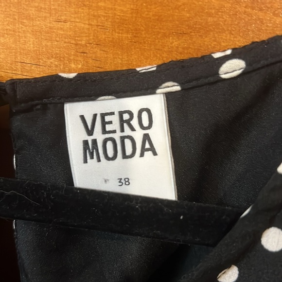 Polka dot dress with pockets - Picture 2 of 4